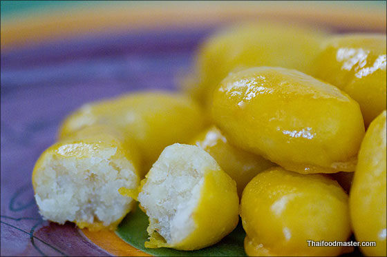 Jackfruit Dessert Recipes
 Golden Jackfruit SeedsThai Mung Bean Marzipan and Egg Yolk