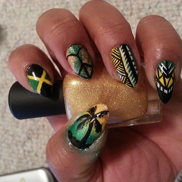 The top 20 Ideas About Jamaican Nail Designs - Home, Family, Style and ...