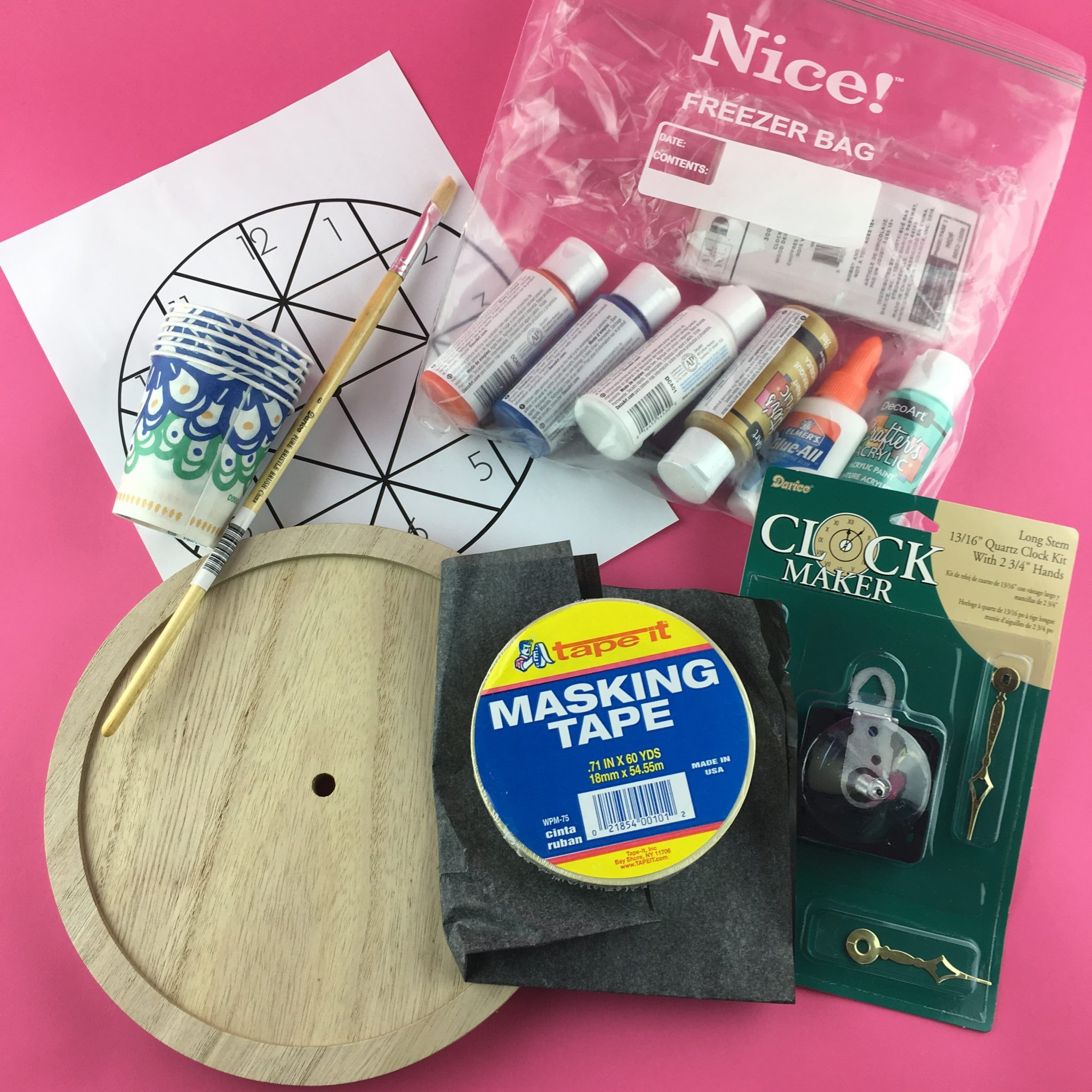 January Crafts For Adults
 Adults & Crafts Review Clock Making Kit January 2018
