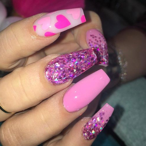 January Nail Colors 2020
 31 Cute Valentine s Day Nails for 2020 FavNailArt