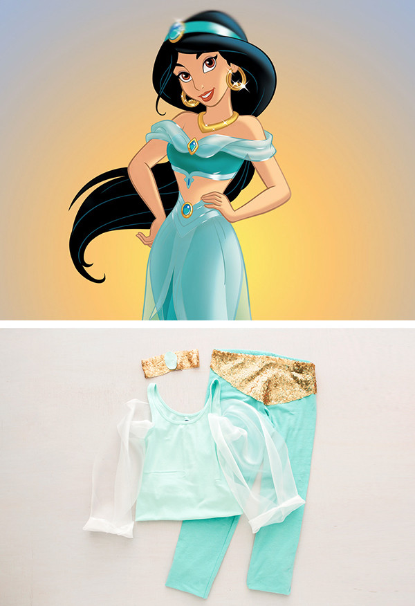 Jasmine DIY Costume
 DIY Princess Jasmine Costume