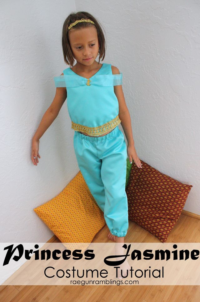 Jasmine DIY Costume
 DIY Princess Jasmine Costume Tutorial