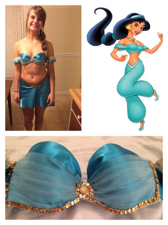 Jasmine DIY Costume
 DIY Halloween costume Princess Jasmine