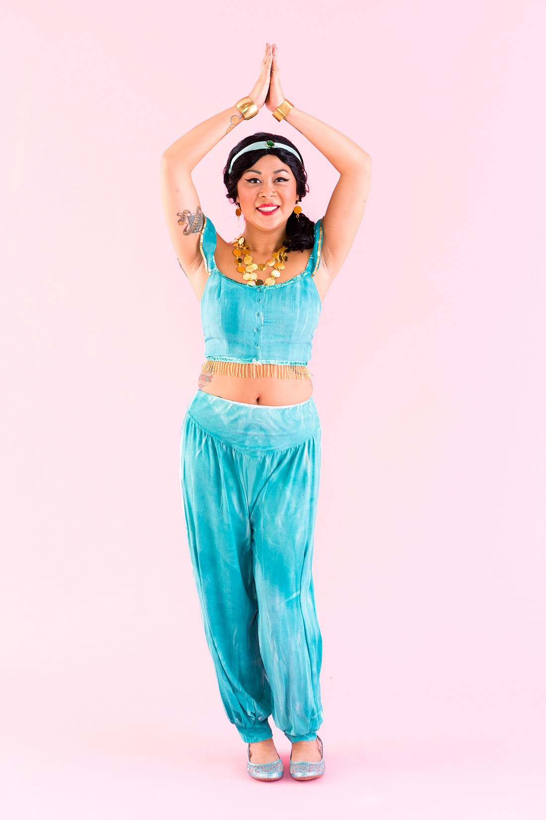 Jasmine DIY Costume
 Make Your Dreams e True With This Disney Princess Group