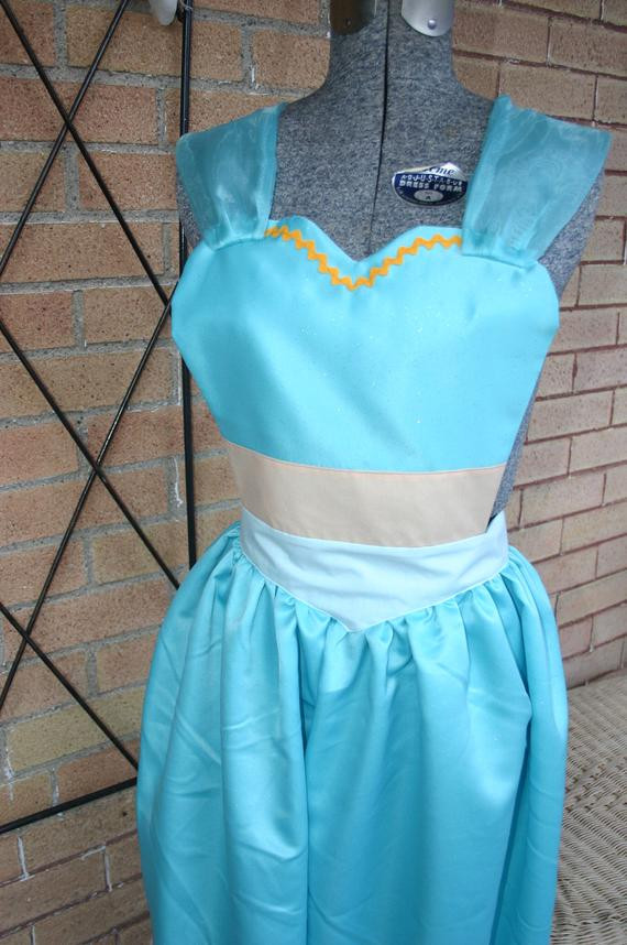 Jasmine DIY Costume
 JASMINE Aladdin women s costume Full APRON Disney