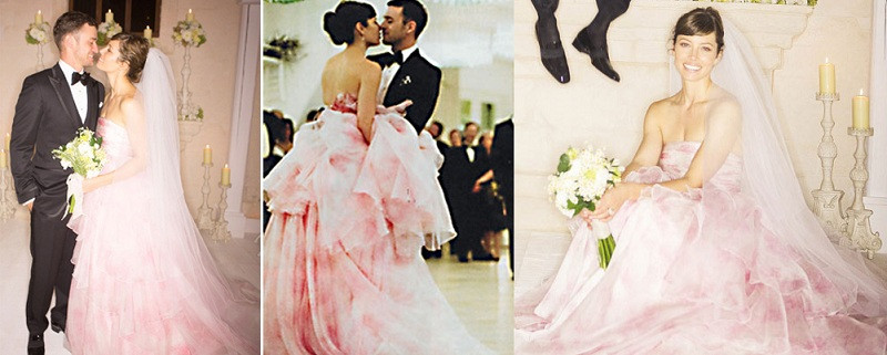 Jessica Biel Wedding Dress
 Ever After Blog A Wedding Blog 7 Celebrity Wedding