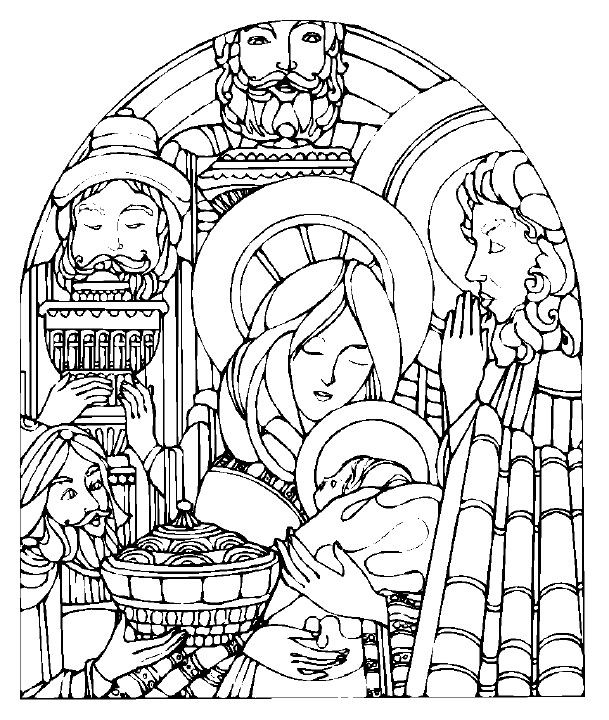 Jesus Coloring Pages For Adults
 Free Christmas Coloring Pages
