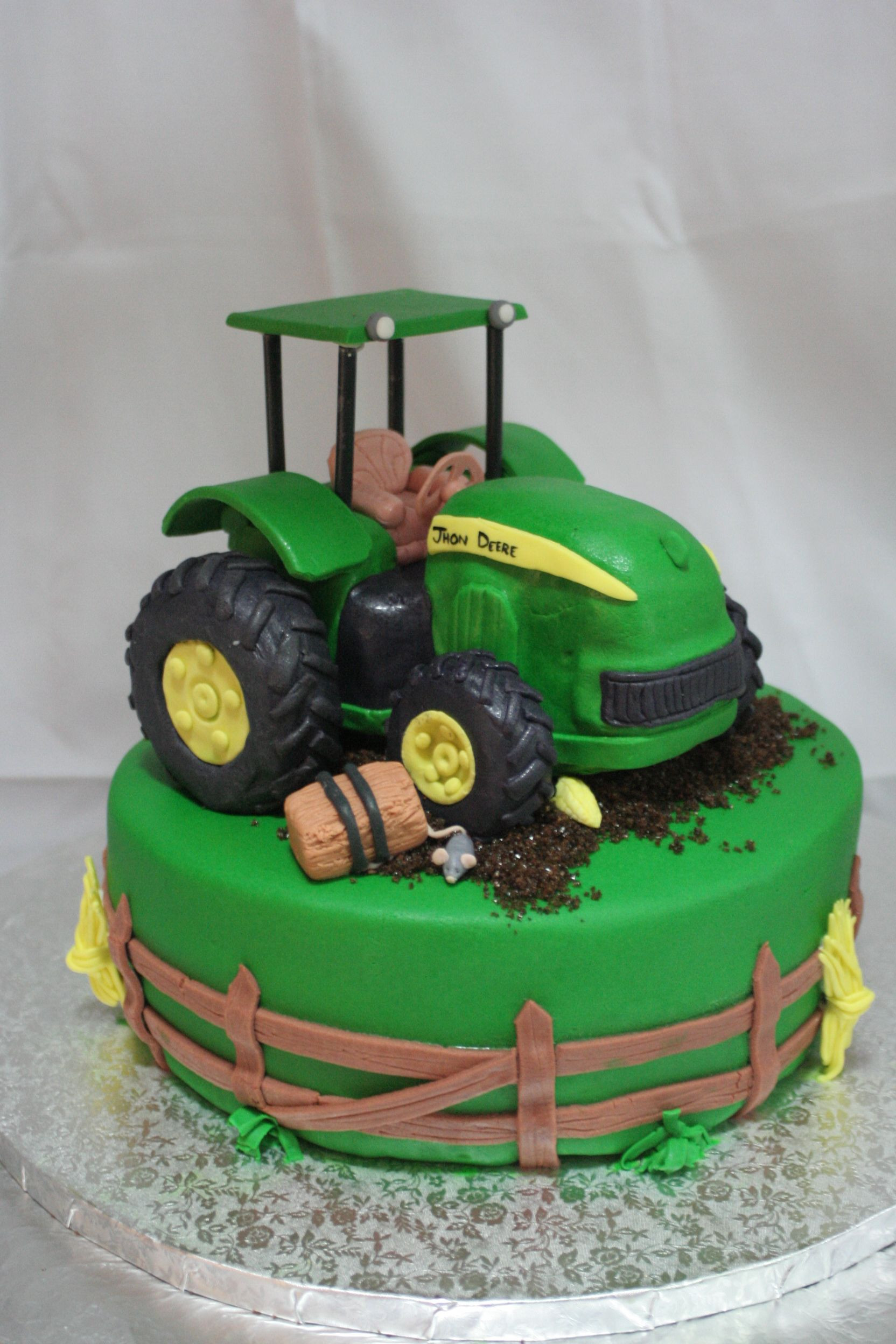John Deere Birthday Cake
 Pin on First Birthday