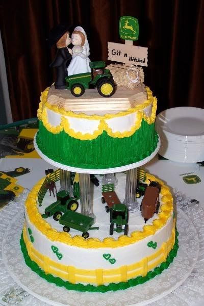 John Deere Wedding Cakes
 223 best images about John Deere Cakes on Pinterest