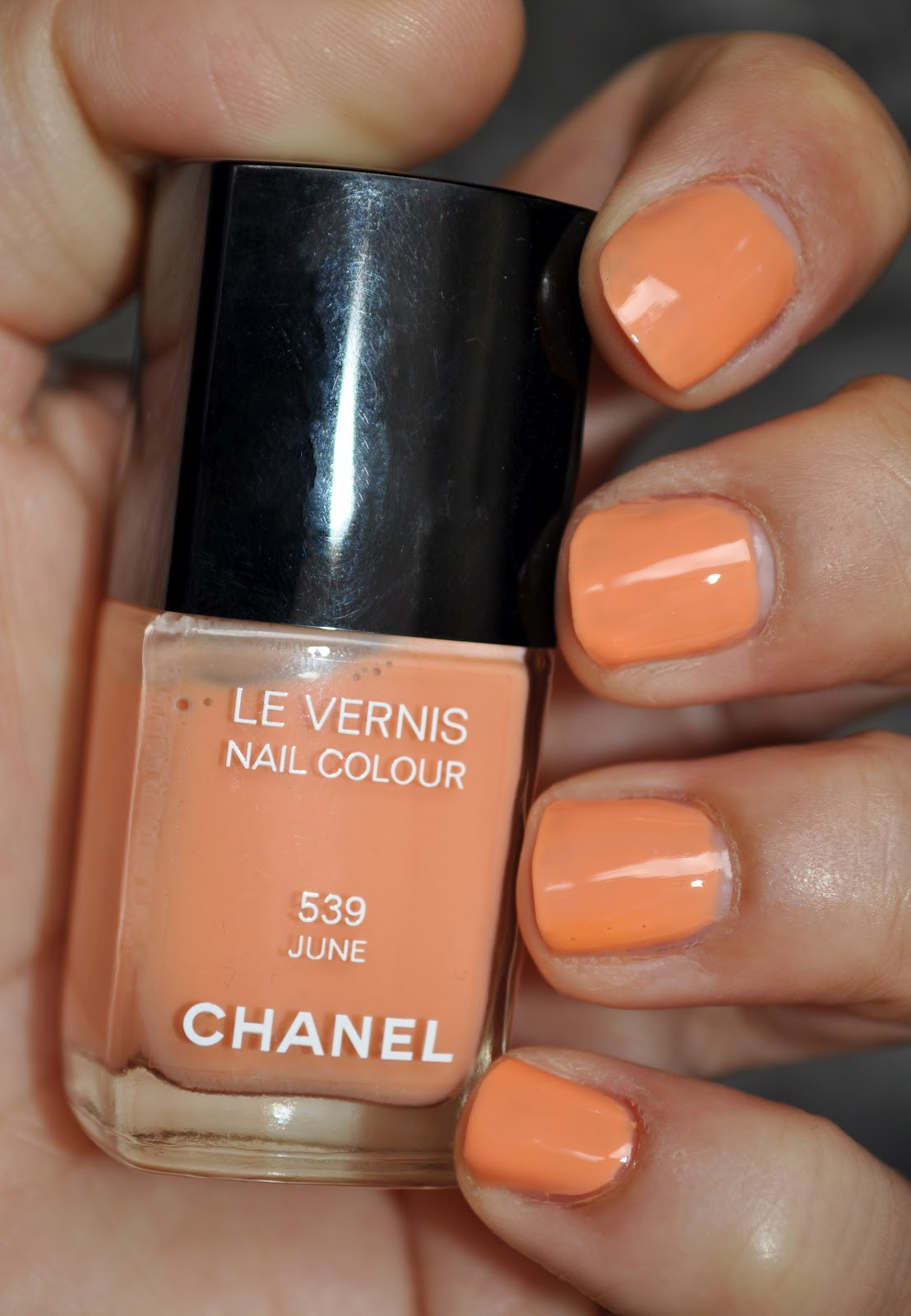 June Nail Colors
 So Lonely in Gorgeous Chanel & June