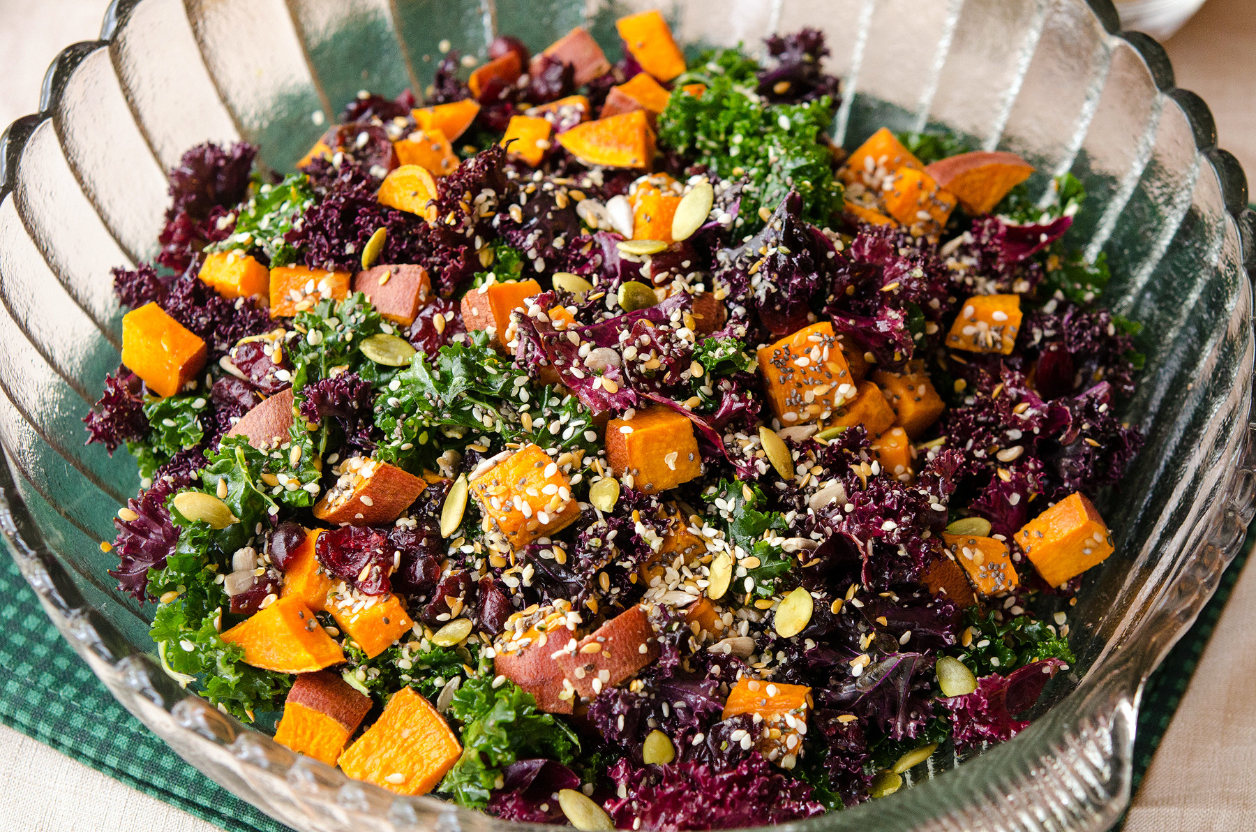 Kale Salad Recipes Vegan
 Autumn Kale Salad Recipe Vegan Cuts