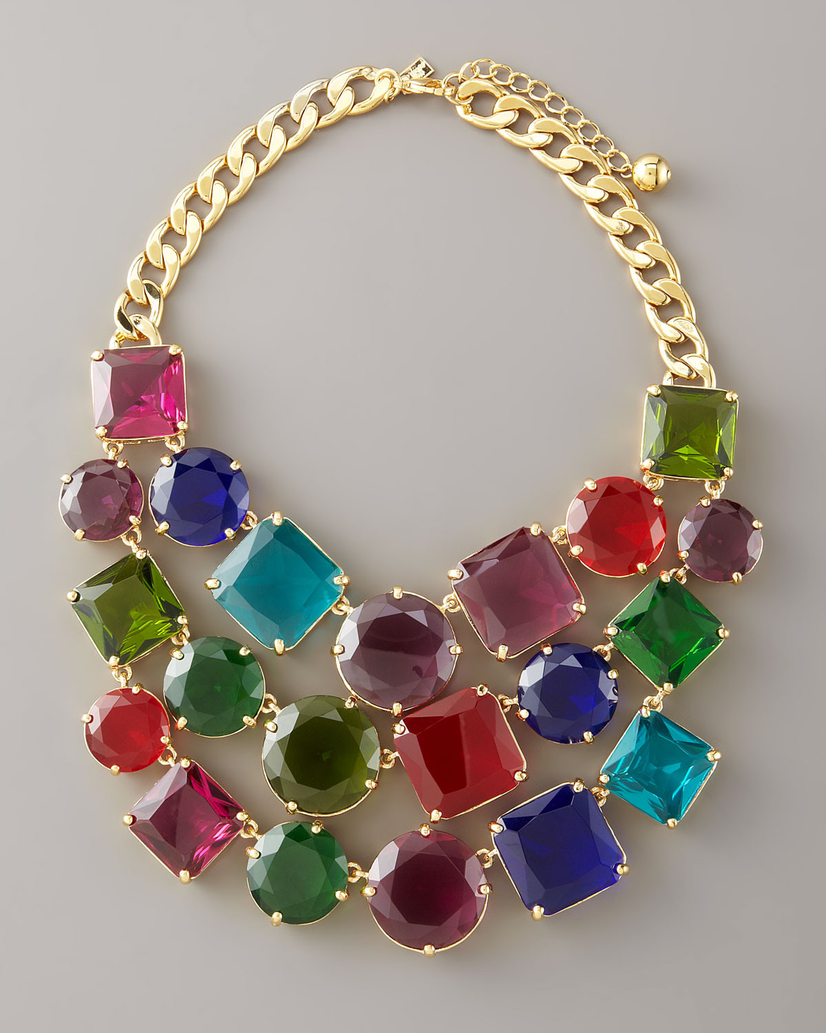 Kate Spade Necklaces
 Kate spade new york Multicolor Crystal Bib Necklace