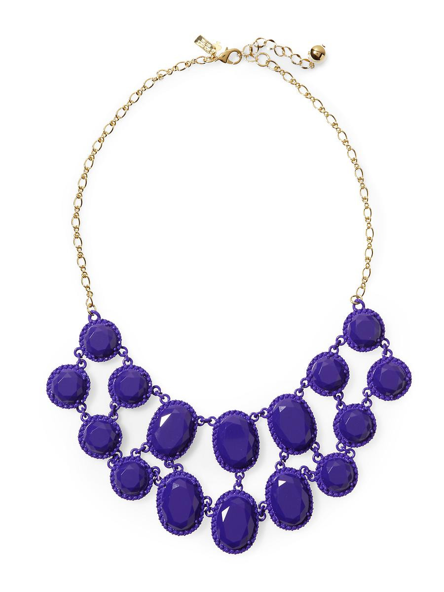 Kate Spade Necklaces
 Kate Spade Painted Jewels Necklace in Purple african