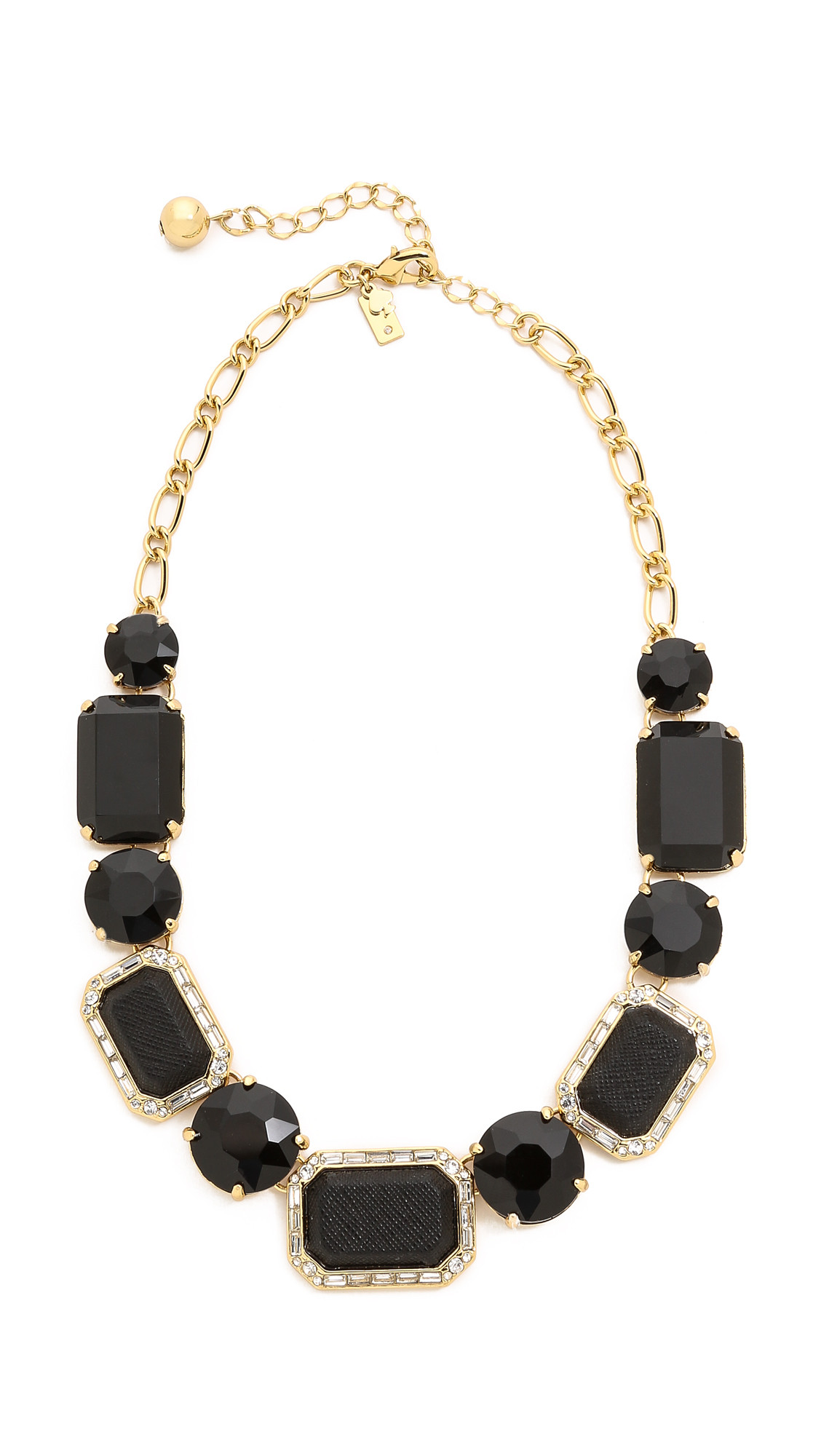 Kate Spade Necklaces
 Lyst Kate Spade New York Jackpot Jewels Necklace Black