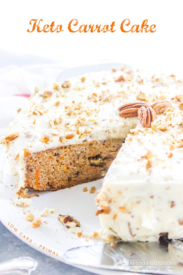 Keto Diet Carrots
 Healthy Low Carb Carrot Cake