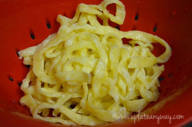 Keto Egg Noodles
 low carb noodles made with 2 ingre nts in 2019