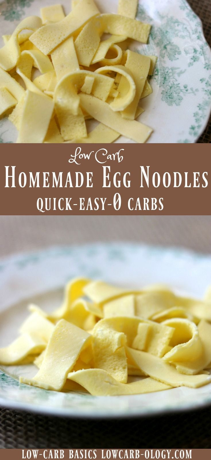 Keto Egg Noodles
 Low Carb Egg Noodles How to Make Low Carb Pasta lowcarb