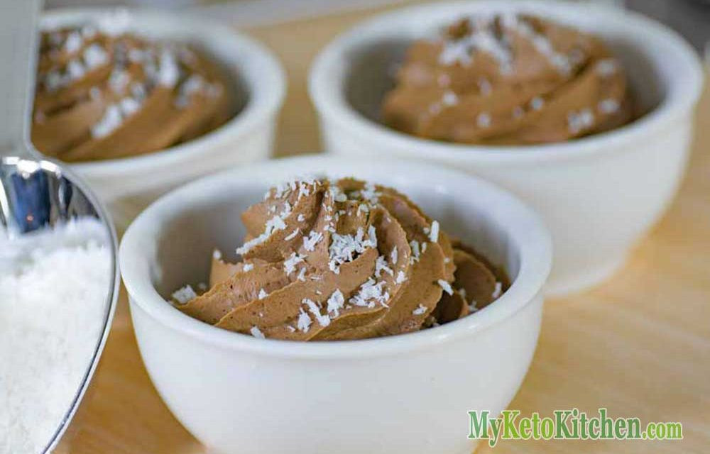 Keto Mousse Pudding
 How to Make a Rich & Smooth Low Carb Chocolate Mousse