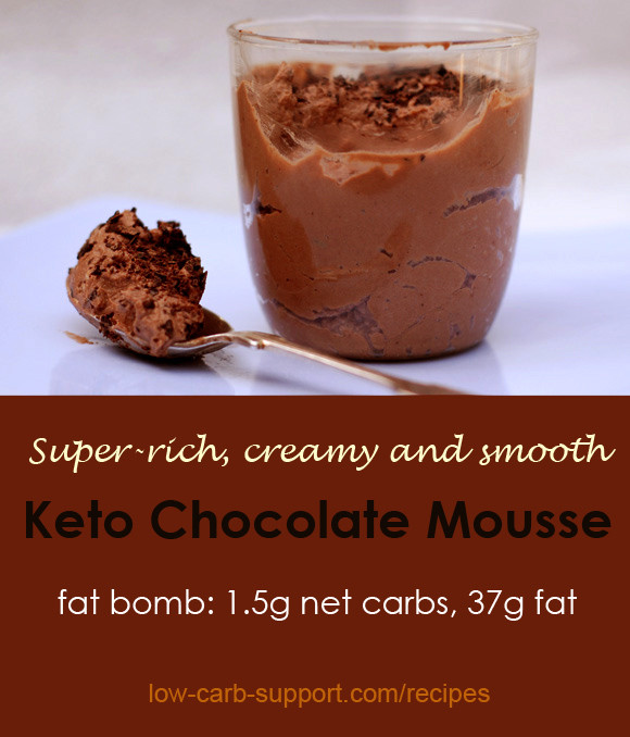 Keto Mousse Pudding
 Keto chocolate mousse – Low Carb Support