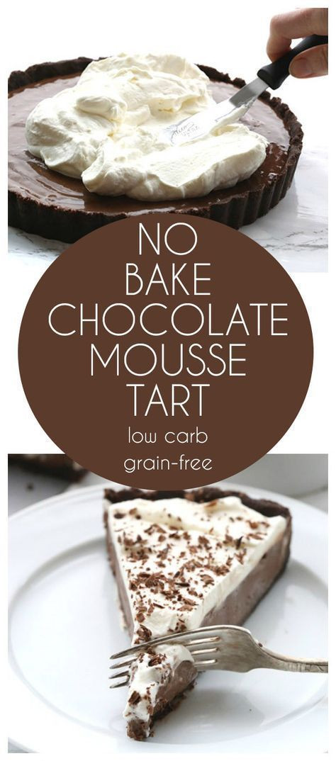 Keto Mousse Pudding
 No Bake Chocolate Mousse Tart Recipe