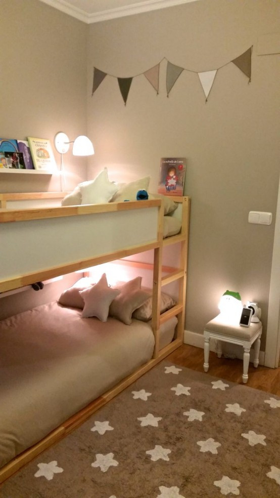 Kid Bedroom Lighting
 45 Cool IKEA Kura Beds Ideas For Your Kids’ Rooms DigsDigs