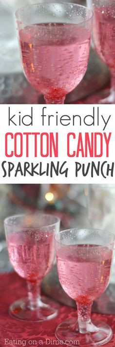 Kid Friendly Punch Bowl Recipes
 Cotton Candy Punch Recipe