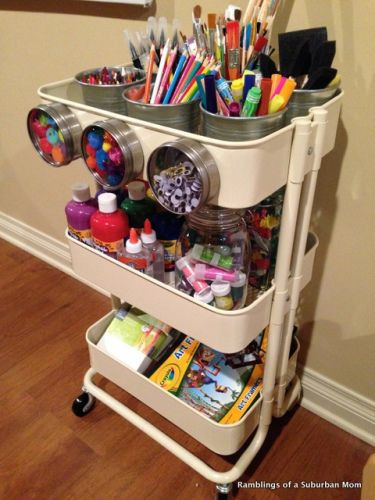 Kids Arts And Crafts Supplies
 102 best images about Storing kids art and craft supplies