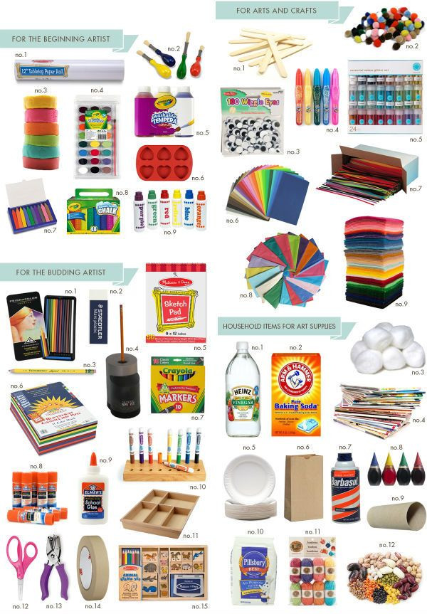 Kids Arts And Crafts Supplies
 Must Have Art Supplies Hellobee