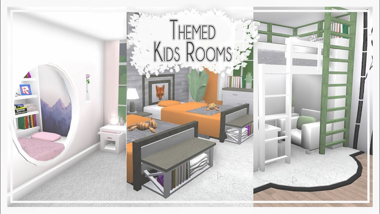 Kids Bedroom Themes
 Bloxburg Kids Rooms