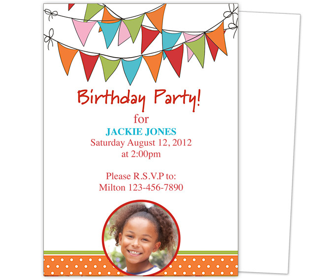 Kids Birthday Invitation Templates
 Celebrations of Life Releases New Selection of Birthday