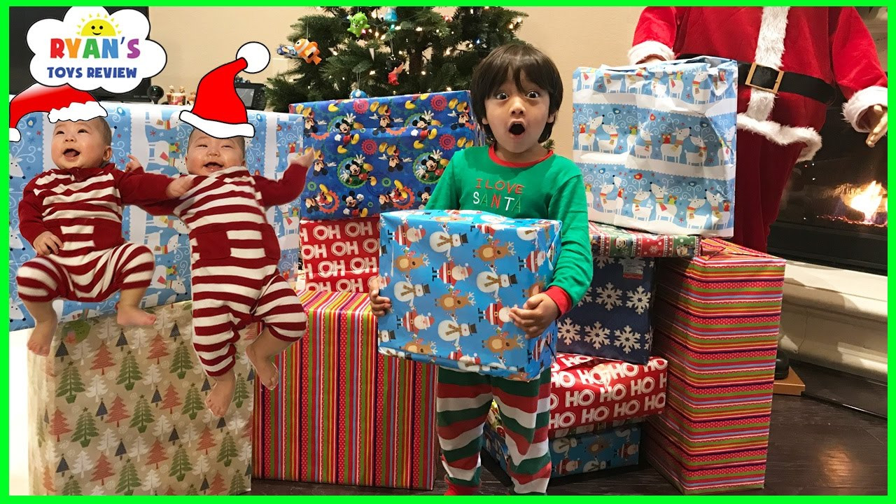 Kids Christmas Gifts
 Christmas Morning 2016 Opening Presents with Ryan
