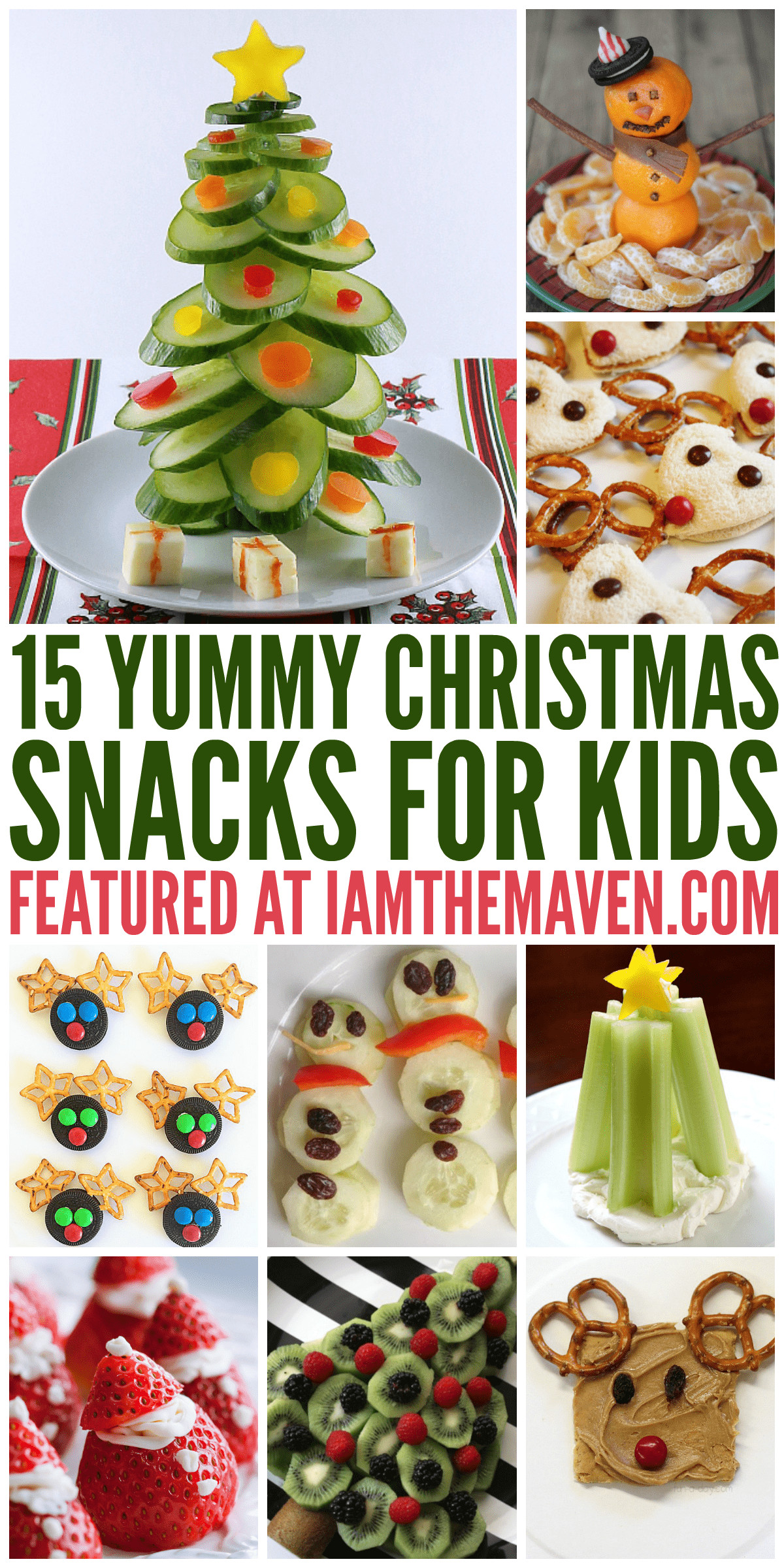 Kids Christmas Party Snack Ideas
 15 Yummy Christmas Snacks for Kids