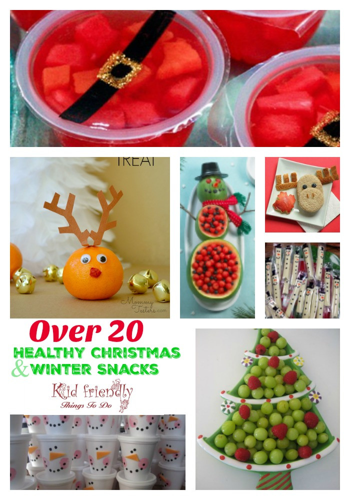 Kids Christmas Party Snack Ideas
 Fruit & More Over 20 Non Candy Healthy Kid s Christmas