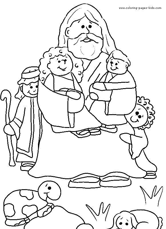 Kids Church Coloring Pages
 Free Christian Coloring Pages Children Lessons