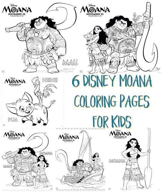 Kids Coloring Pages Moana
 모아나 색칠놀이 색칠공부 네이버 블로그