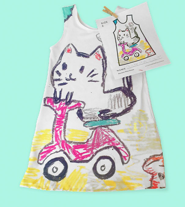 Kids Design Their Own Dress
 This pany lets kids design their own clothes