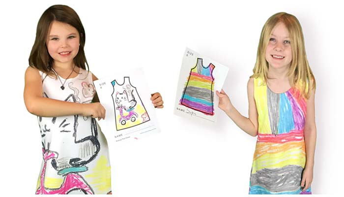 Kids Design Their Own Dress
 This New pany Lets Your Kids Design Their Own Clothes