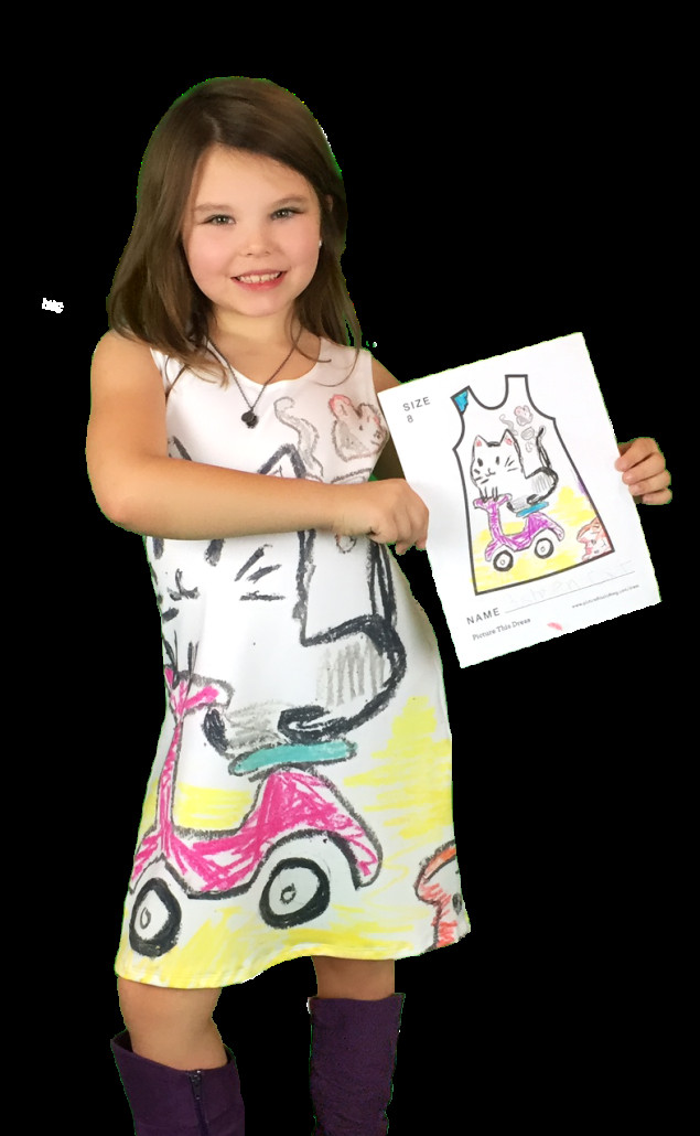 Kids Design Their Own Dress
 Misty s Mom Blog This pany Lets Your Kids Design Their