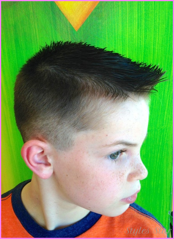 Kids Fade Haircuts
 Fade taper haircut for kids Star Styles