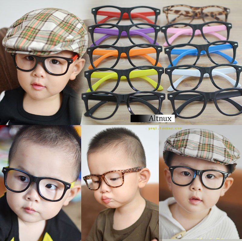 Kids Fashion Glasses
 Vintage Fashion Retro Style Kids Child Children Wafarer