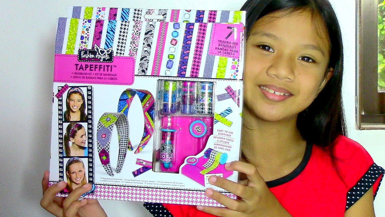 Kids Fashion Kit
 Fashion Angels Tapeffiti Headband Kit Kids Toys