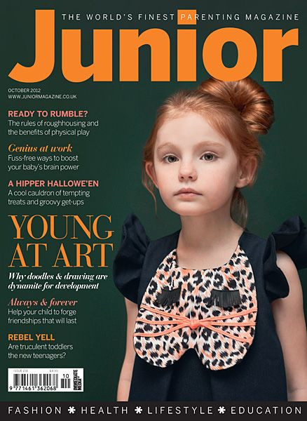 Kids Fashion Magazine
 Junior Magazine Cover October 2012