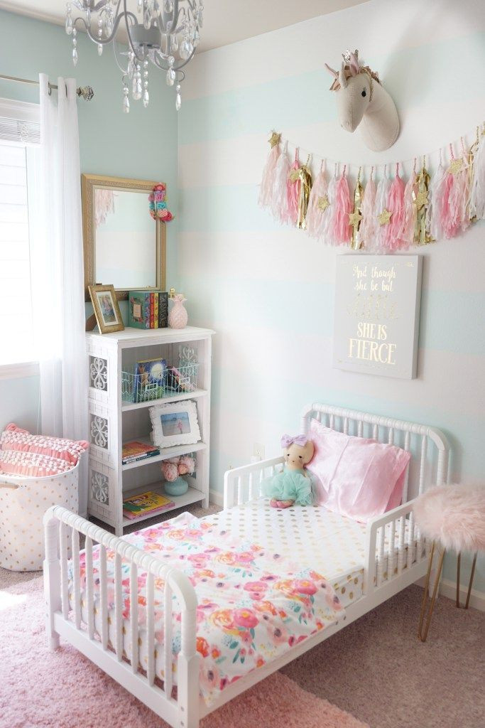 Kids Girl Bedroom Ideas
 Toddler Room Refresh