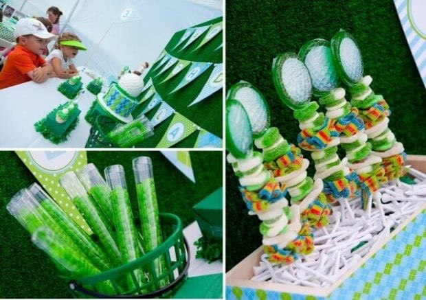 Kids Golf Party
 Adorable Boy’s Golf Birthday Party Ideas Spaceships and