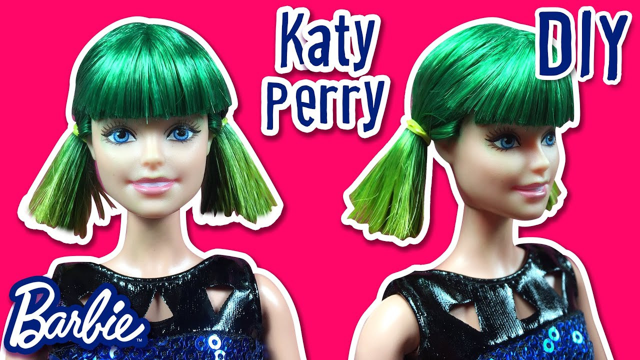 Kids Haircuts Katy
 Katy Perry Hair Tutorial for Barbie Doll How to Make