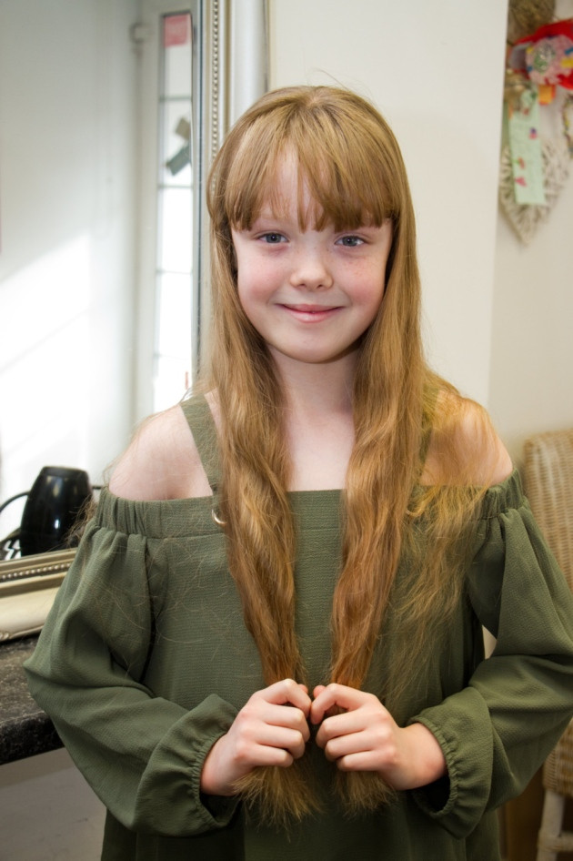 Kids Haircuts Raleigh
 Exmouth Nine year old has hair cut for Little Princess