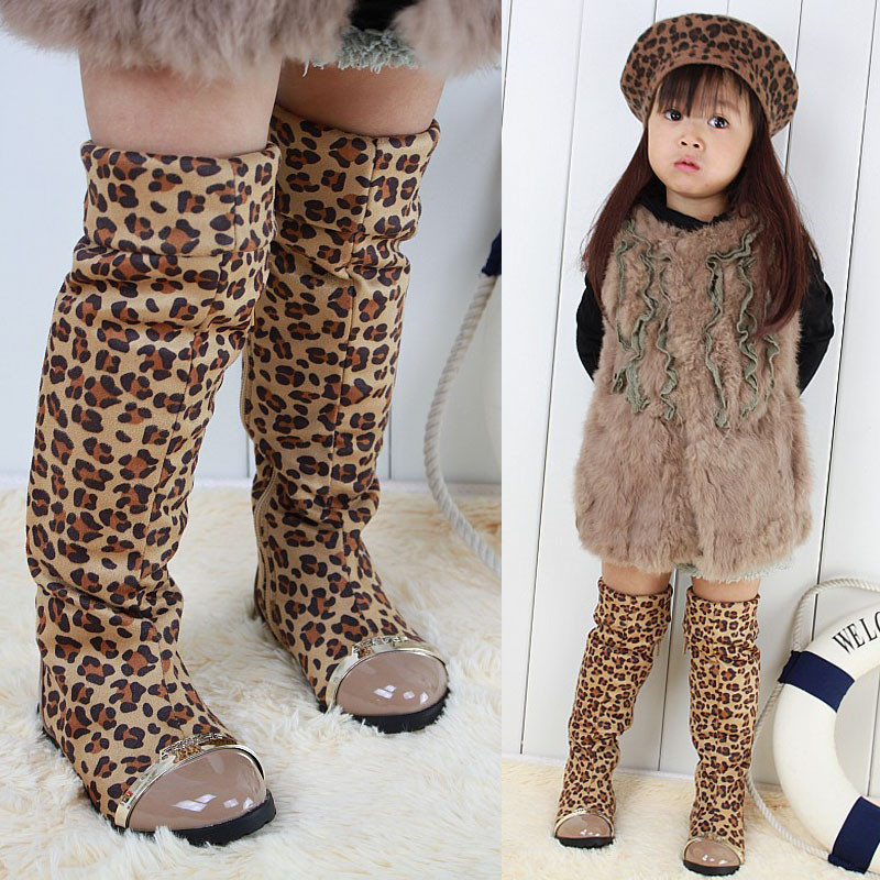 Kids High Fashion
 2016Hot Sale New Fashion Autumn&Winter Children Leopard
