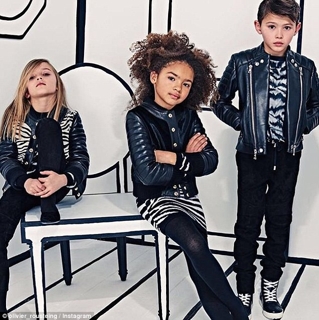 Kids High Fashion
 Balmain to launch children s line after Olivier Rousteing