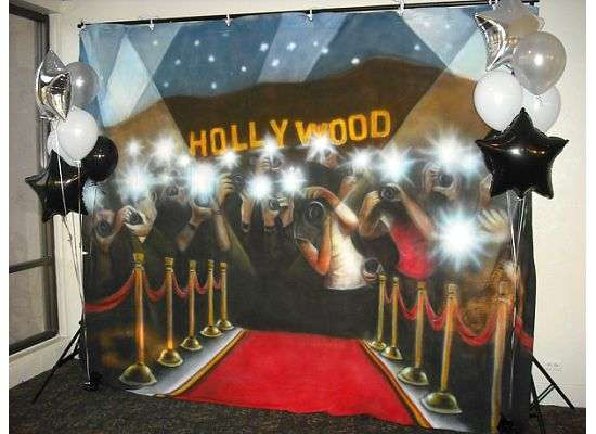 Kids Hollywood Party
 Hollywood Theme Quinceañera Party Ideas