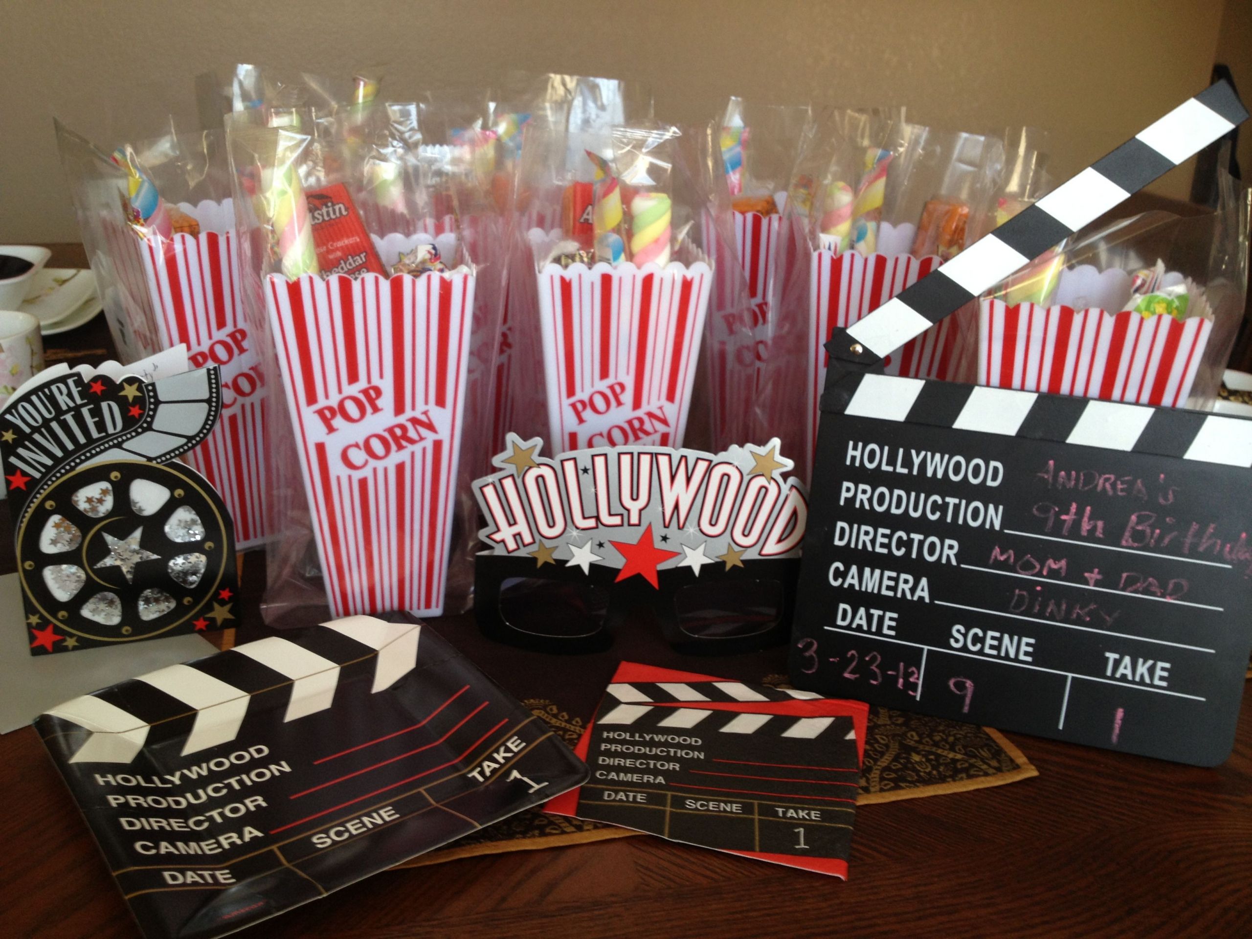 Kids Hollywood Party
 Hollywood movie theme party for birthdays Make it fun for